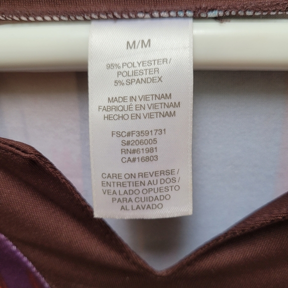 Ladies Retro Colours Dress, size medium - Picture 3 of 3